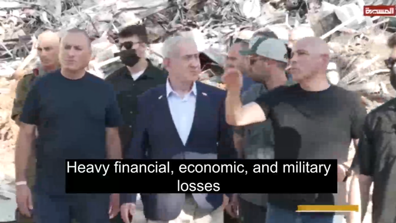 Heavy Losses for the Zionist Enemy Amid Military and Economic Pressure Following Its Aggression on Gaza