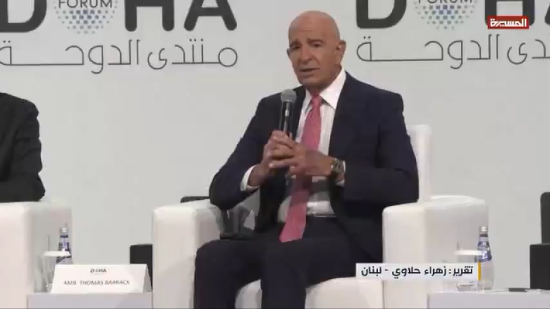 US Envoy Barrack Revives Proposal to Annex Lebanon to Syria