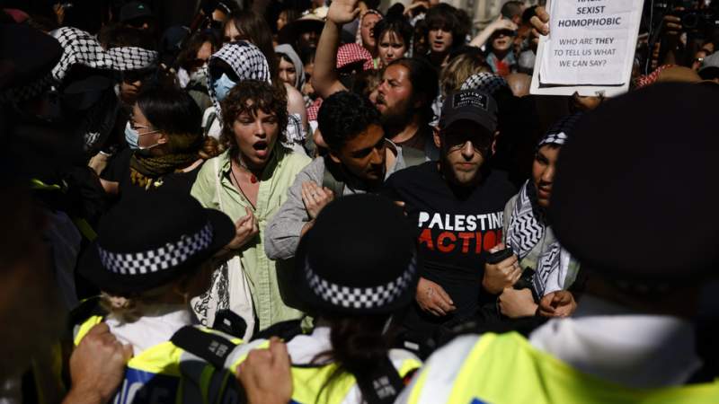 Amnesty Intl. Slams UK for Abusing Laws to Silence Pro-Palestine Protests