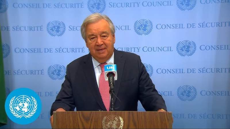 Guterres Warns of Unprecedented Destruction and Famine in Gaza