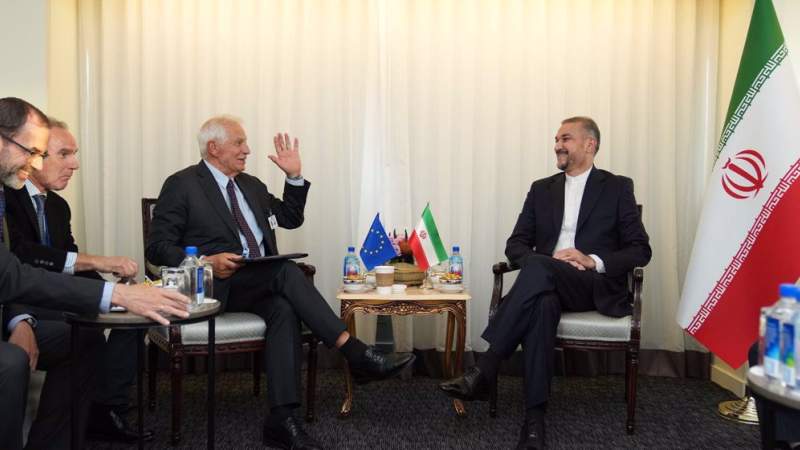 Top Iran, EU Diplomats Discuss JCPOA Revival in New York  