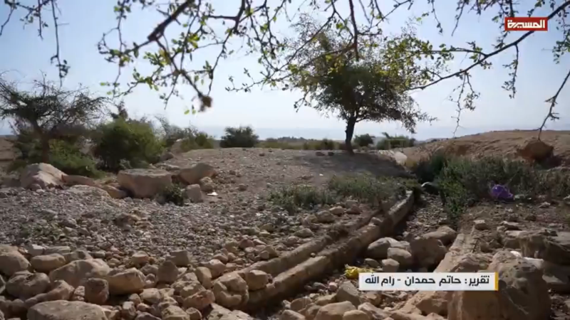 Water Crisis in North Jericho After Zionists Divert Spring Toward Settler Outposts