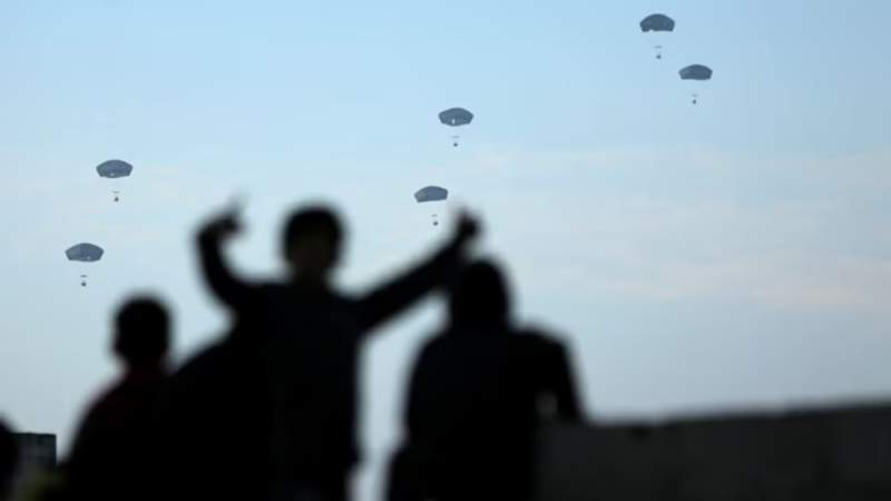 Gaza Government Slams US Aid Airdrop as 'Theatrical, Ineffective'