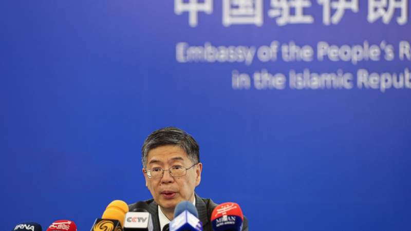 China Will Act If Its Interests Are Harmed by Iran Sanctions: Envoy