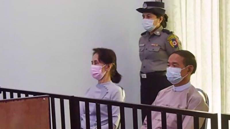 Myanmar's Suu Kyi Requests Less Court Time over ‘Strained’ Health: Lawyer