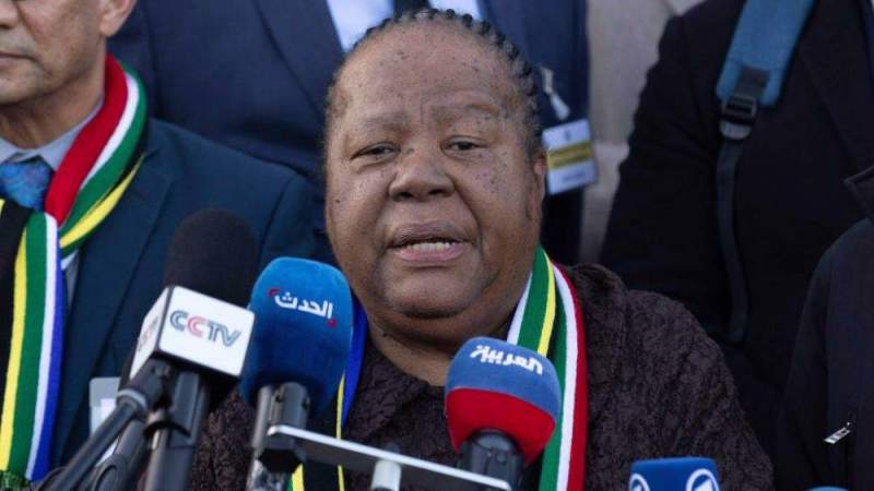 South Africa FM Says Israel Trying to 'Intimidate' Her over ICJ Case