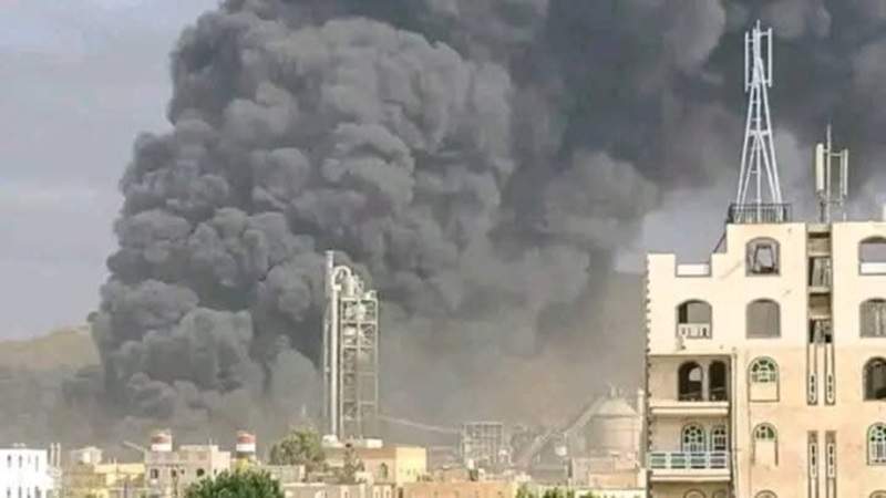 Ministry of Economy and Cement Corporation Condemn Zionist Attacks on Bajil and Amran Factories