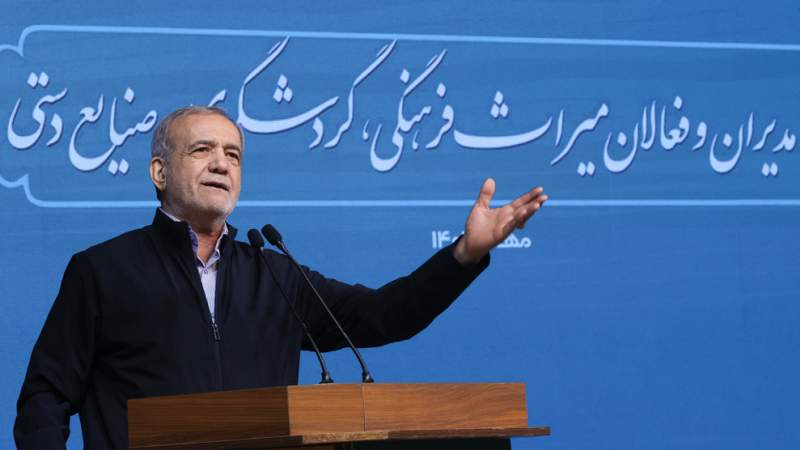 Pezeshkian: US, Europe Support ‘Savage’ Israeli Regime, Stay Silent on Genocide