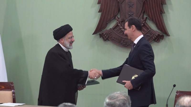 Iran's Raeisi, Syria's Assad Ink Long-Term Strategic Cooperation Agreement