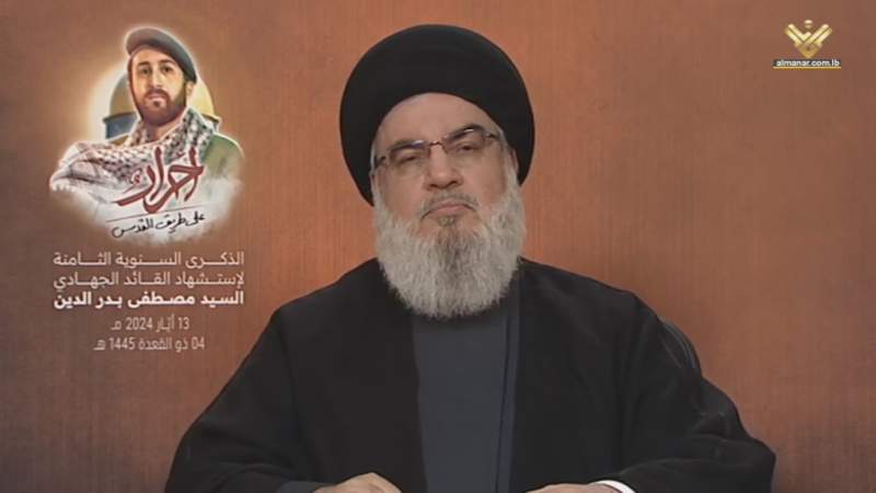 Sayyed Nasrallah: ‘Israel’ Heading into Either Defeat or Abyss