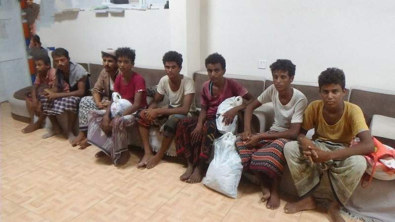 Arrival of Eight Fishermen in Hodeidah after Months of Detention