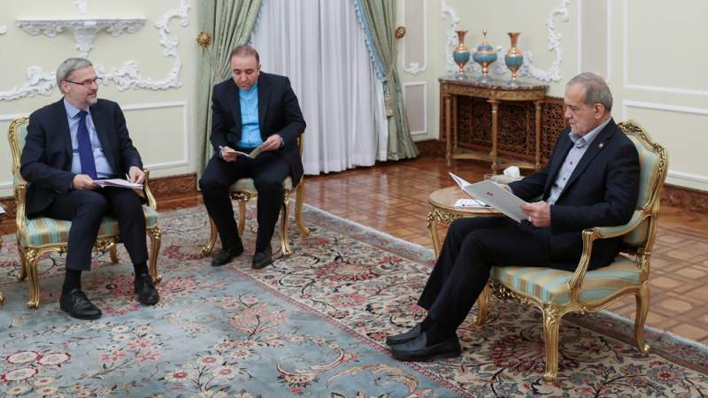 Pezeshkian: US, European Smears Against Iran’s Peaceful Nuclear Program Baseless