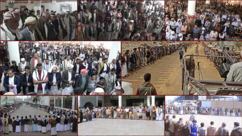 Mass Friday Rallies in Sana'a Honor Hamas Leaders, Condemn Israeli Actions in Gaza and Somaliland