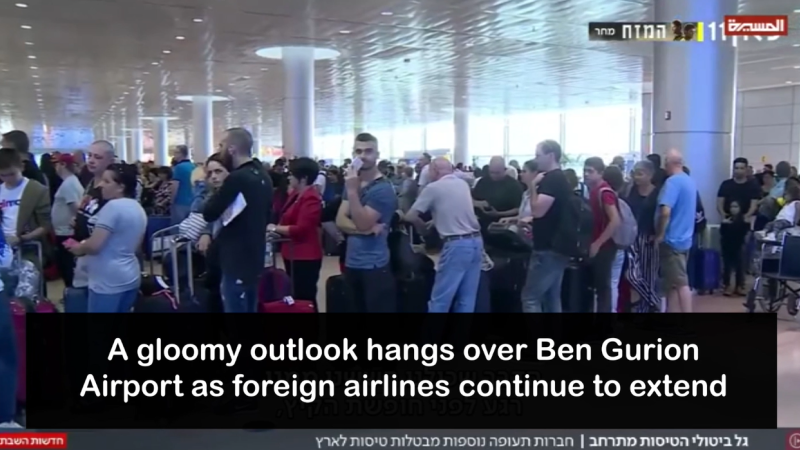 Lod Airport Faces Prolonged Isolation Amid Ongoing Yemeni Missile Threats