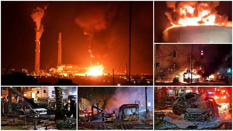 Zionist Enemy on Fire: Resistance Rockets Pounding Tel Aviv, Beersheva, Ashkelon