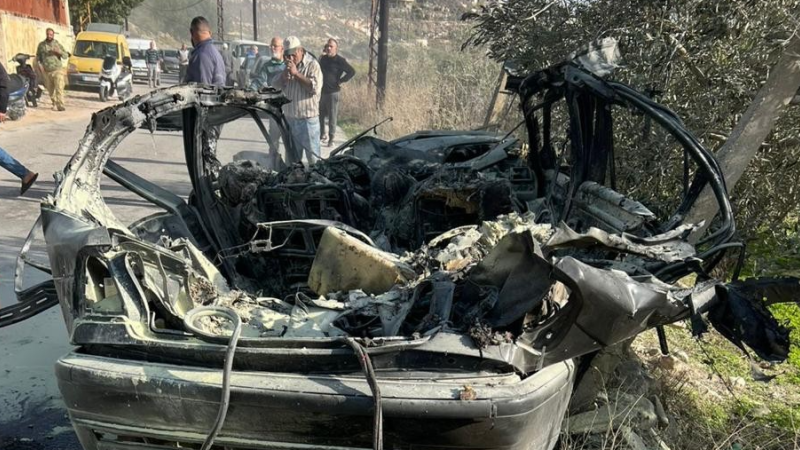 Israeli Drone Strike Kills Three in Southern Lebanon Amid Truce Violations