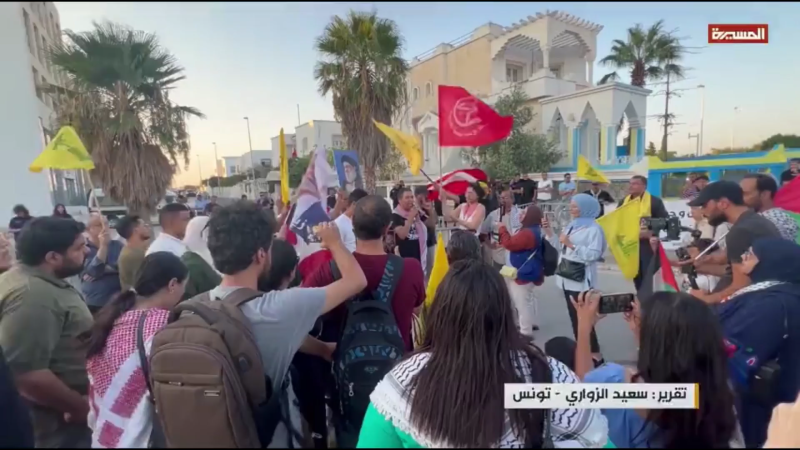 ‘No to Disarmament!’: Tunisians Protest Lebanese Gov’t Decision Against Hezbollah