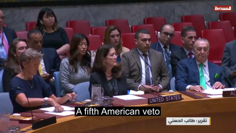 America's Fifth Veto: Blocking Ceasefire as Gaza Starves