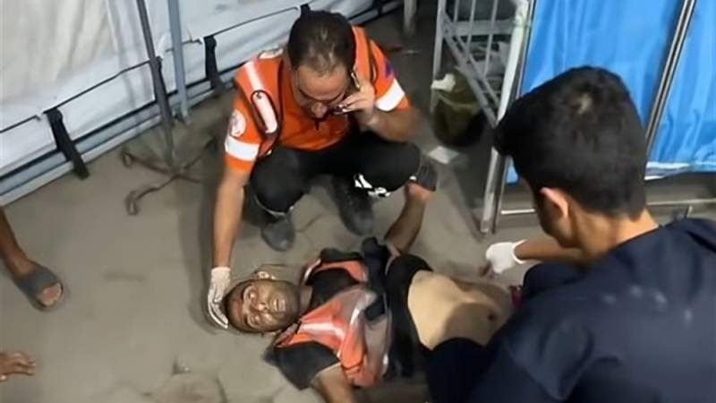 Dozens Killed in Israeli Airstrikes on School, Rescue Team in Gaza City