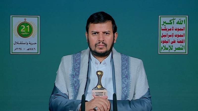 Leader of the Revolution Sayyed Abdulmalik Al-Houthi Speaks on the Anniversary of the 21st of September Revolution and the Latest Weekly Deveolpements, in English (Sep. 21, 2024)