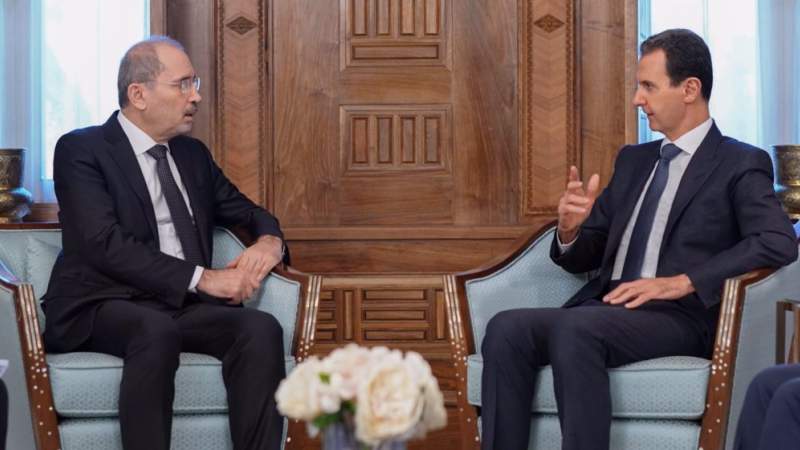  Jordan's Foreign Minister Visits Syria in First Trip Since Foreign-backed War 