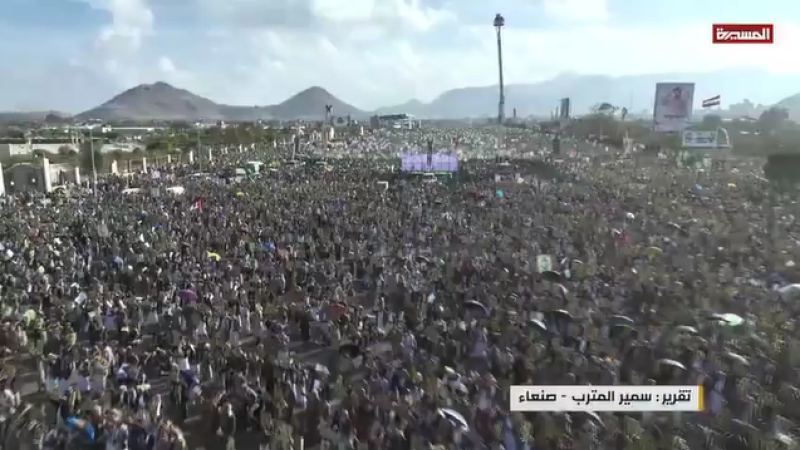 2Yemen Leads Front in Defending Qur’an and Palestine: Al-Sabeen Masses Condemn Silence over Holy Sites Abuse