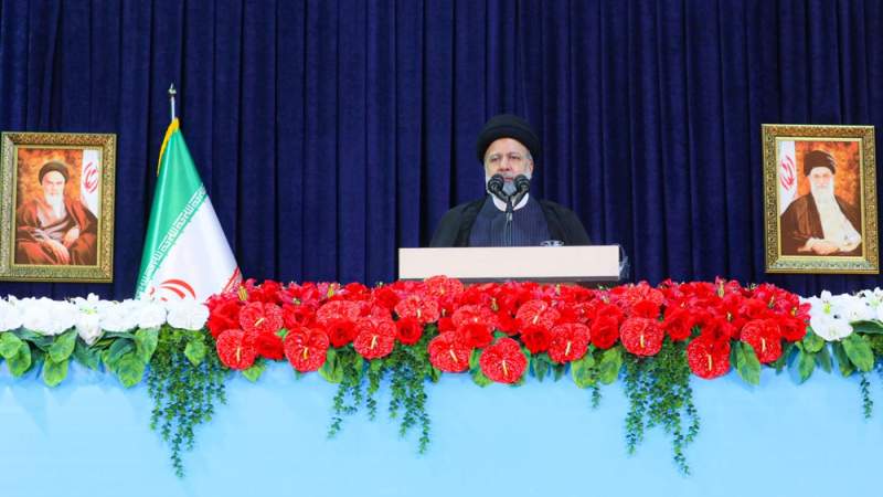President Raeisi: A Just World Order Will Emerge from Palestinians’ Blood