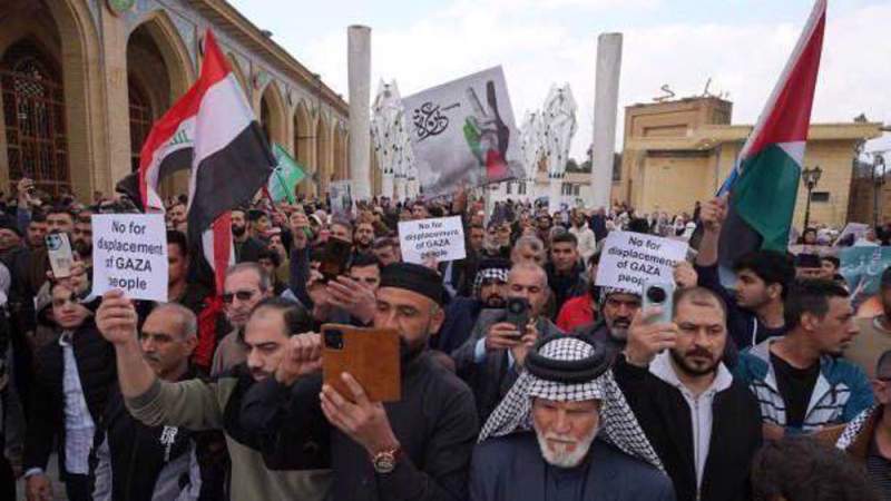 Protests Held in Jordan, Iraq Against Trump’s Gaza ‘Ethnic Cleansing’ Plan