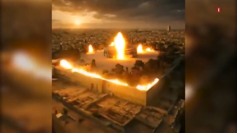 Warnings Muslims’ Al-Aqsa On The Brink Of Collapse As The Jewish Temple Nears Construction