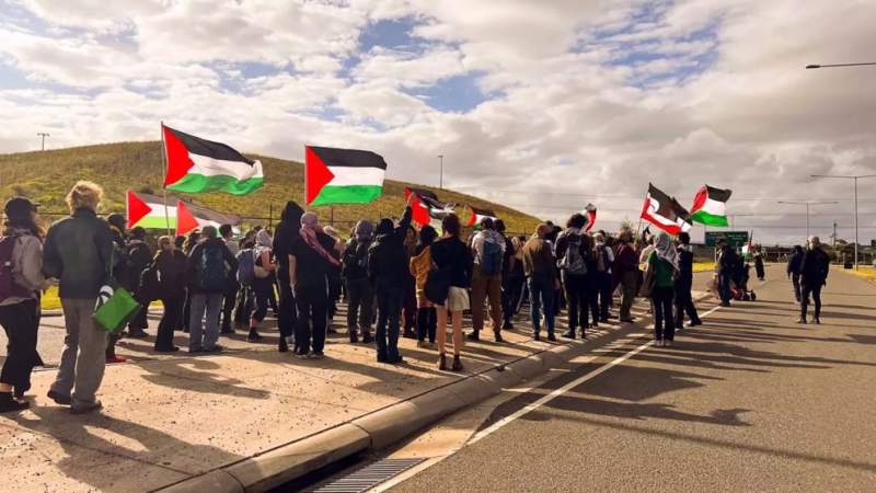 Australian Police Attack Pro-Palestine Protests Blockading Israeli Ship