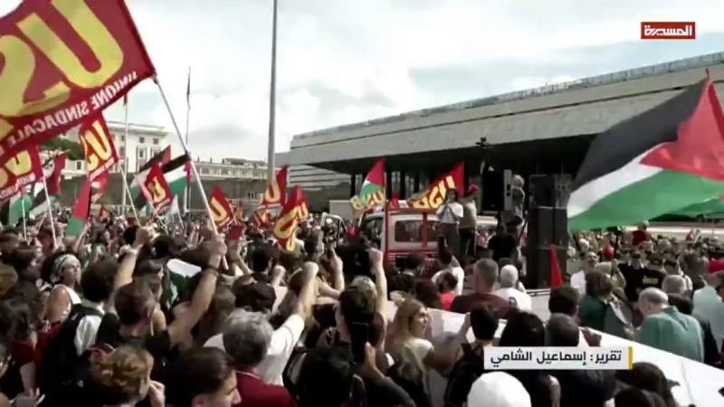  General Strike And Mass Protests Sweep Italy In Condemnation Of Gaza Genocide