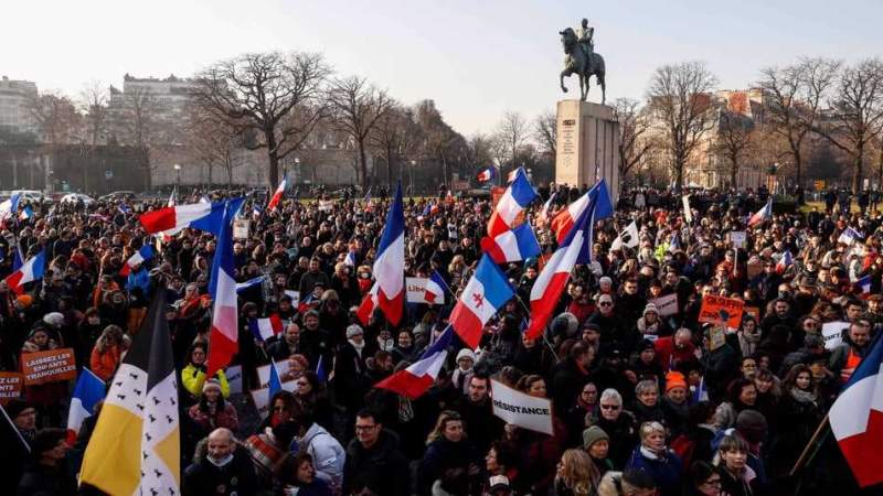 Protesters Hit French Streets to Fight New Vaccine Pass