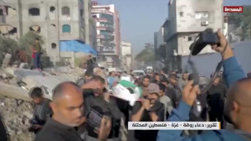 They Left Nothing': Scenes of Destruction and Grief in Latest Gaza Bombing