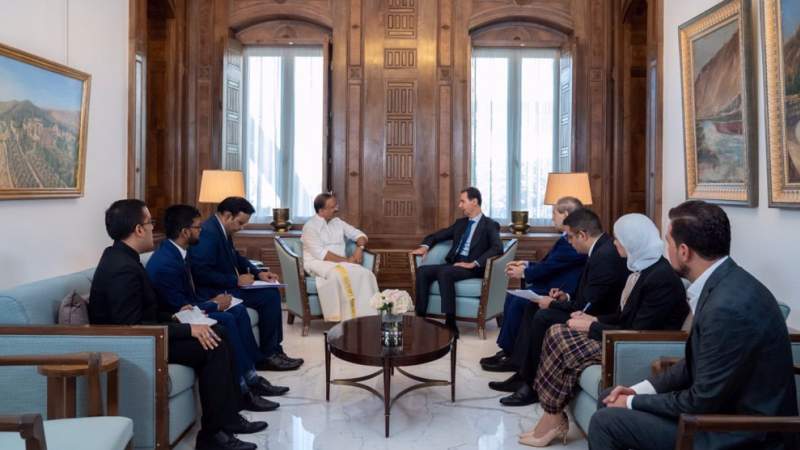 Assad Stresses Look East Policy As Indian Minister Visits Syria for First Time in 7 Years