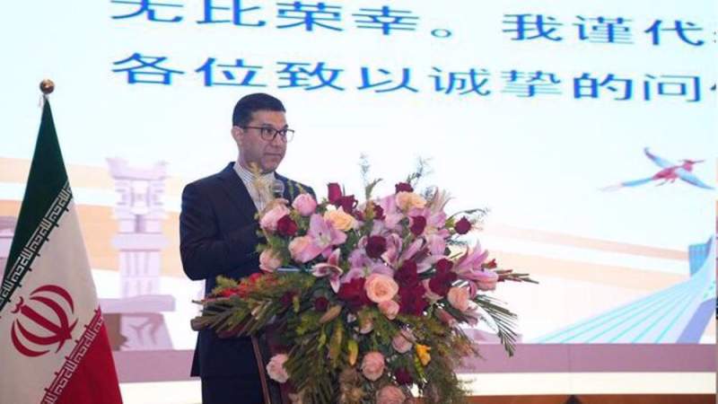 Iran, China Pursuing 'New Era' of Strategic Interaction Within Framework of Comprehensive Partnership: Diplomat