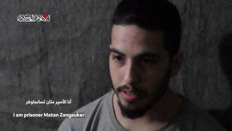 Qassam Brigades Says Israeli Forces Besieging Captive Zangauker’s Location, Can’t Retrieve Him Alive