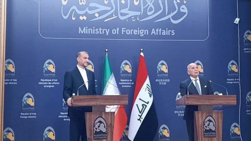 Iran FM Hails Iraq’s Efforts to Help Restore Tehran's Ties with Riyadh, Cairo