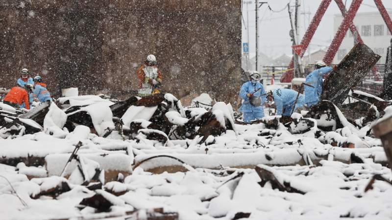 Death Toll from Japan’s New Year’s Day Quake Rises Above 200