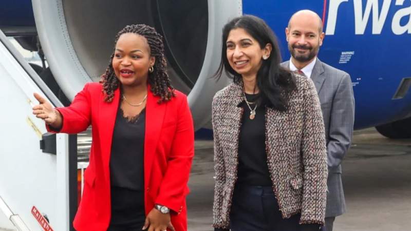  UK Home Secretary Visits Rwanda As Asylum Deal Remains Mired in Legal Challenges 