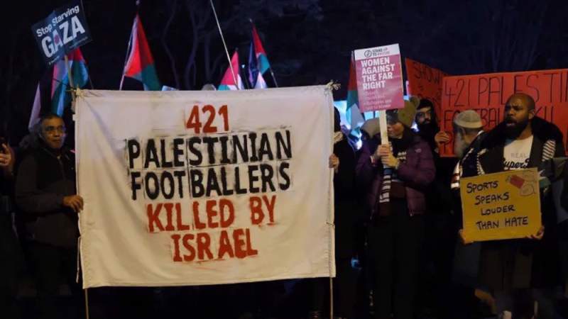 Dozens of Athletes Call on UEFA to Suspend Israel Over 'Crimes Against Humanity'