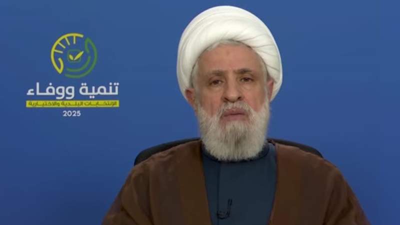 Sheikh Qassem: Hezbollah Fully Committed to Ceasefire Despite Israeli Violations