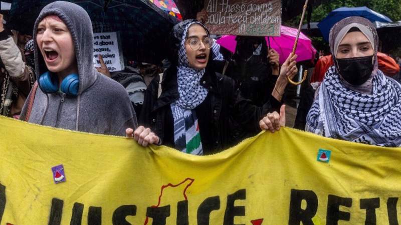 Pro-Palestine Protesters Say New York Fashion Gala ‘Has Blood on Its Hands’