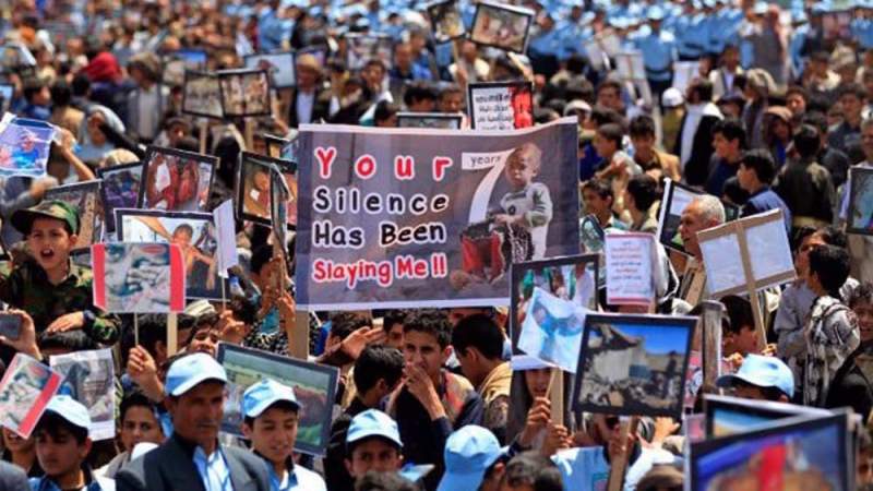 Protesters Urge Congress to End US Role in Saudi-led War on Yemen