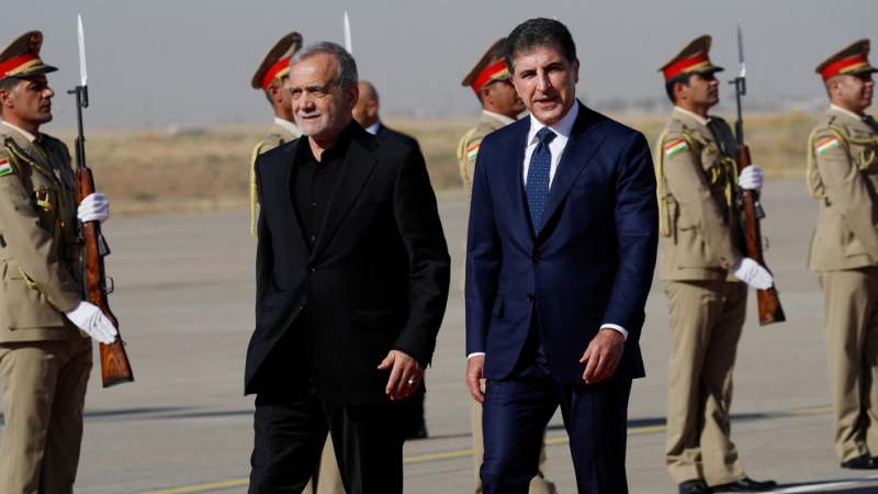 Presidents of Iran, Iraq’s Kurdistan Region Meet in Erbil, Discuss Key Bilateral Issues