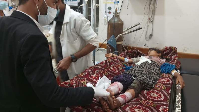 Three Children Injured in Sa'adah by Remnants of Saudi Aggression