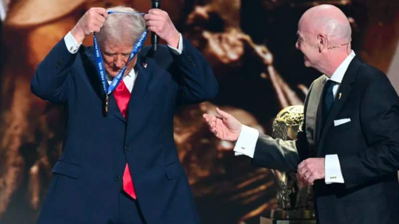‘Sickening’: Trump’s ‘Peace Prize’ Moment at World Cup Draw Sparks Worldwide Cringe