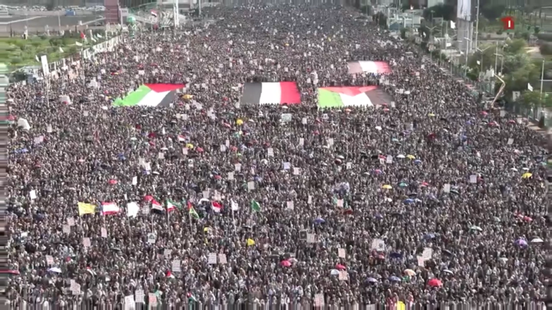 Millions In Sana’A Standing Firm Against Zionist Arrogance