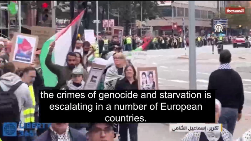 Protests in Europe in Solidarity with Gaza