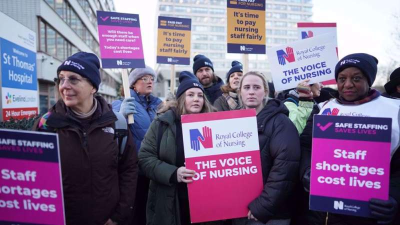 British Nurses Announce Fresh Strikes in January; PM ‘Disappointed’ by Disruption