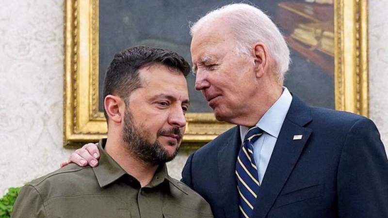  Biden Fears Current Disarray in Congress Will End in Terminating Aid to Ukraine 